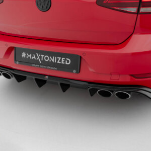 Maxton zadnji difuzor V.3 za Volkswagen Golf R Mk7 Facelift