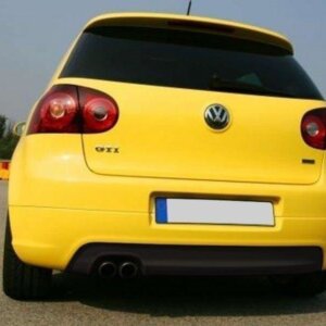 Maxton zadnji difuzor za Volkswagen Golf GTI Edition 30 Mk5 (with 1 exhaust hole, for GTI exhaust)