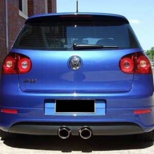 Maxton zadnji difuzor za Volkswagen Golf R32 Mk5 (with 2 exhaust holes, for R32 exhaust)