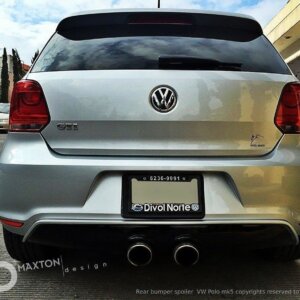 Maxton zadnji difuzor za Volkswagen Polo GTI Mk5