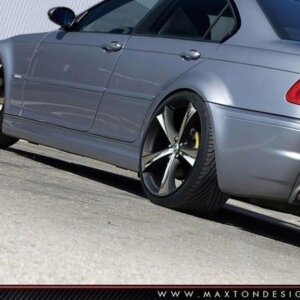 Maxton stranski podaljški za BMW 3 E46 - 4 DOOR SALOON < M3 LOOK >