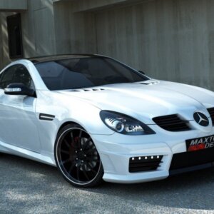 Maxton stranski podaljški za MERCEDES SLK R171 (SLK R172 AMG LOOK) ABS PLASTIC