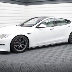 Maxton komplet splitterjev za Tesla Model S Plaid Mk1 Facelift