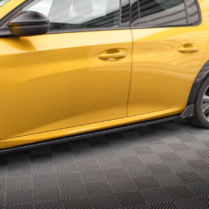 Maxton stranski podaljški + Flaps za Peugeot 208 GT Mk2