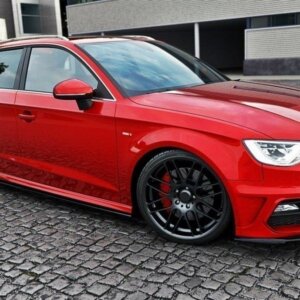 Maxton stranski podaljški V.1 za Audi S3 / A3 S-Line Sportback 8V / 8V Facelift