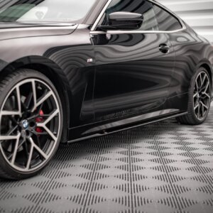 Maxton stranski podaljški V.1 za BMW 4 M-Pack / M440i G22 / G23 / G22 Facelift / G23 Facelift