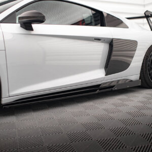 Maxton stranski podaljški V.2+ Flaps za Audi R8 Mk2 Facelift