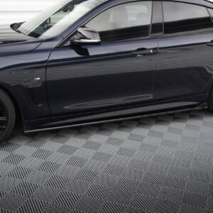 Maxton stranski podaljški V.3 za BMW 4 Coupe / Gran Coupe / Cabrio M-Pack F32 / F36 / F33