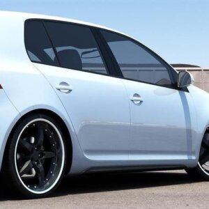 Maxton stranski podaljški za VW GOLF V mk6 GTI look ABS plastic