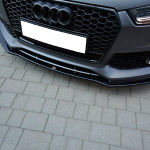 Maxton sprednji splitter V.1 za Audi RS7 C7
