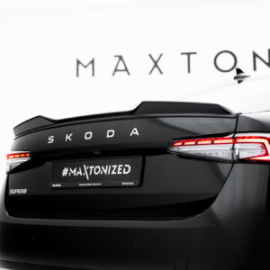 Maxton podaljšek spojlerja 3D za Skoda Superb Standard / Sportline Sedan Mk4