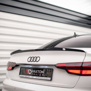 Maxton podaljšek spojlerja V.1 za Audi S4 / A4 Standard / S-Line / Competition Sedan B9 / B9 Facelift