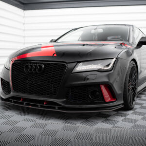Maxton Street Pro sprednji splitter za Audi A7 RS7 Look C7