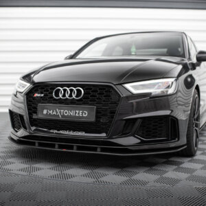 Maxton Street Pro sprednji splitter za Audi RS3 Sedan 8V Facelift
