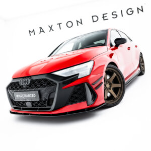 Maxton Street Pro sprednji splitter za Audi RS3 Sedan 8Y Facelift