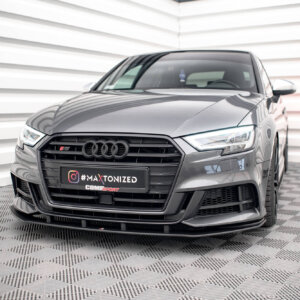 Maxton Street Pro sprednji splitter za Audi S3 / A3 S-Line Sportback 8V Facelift