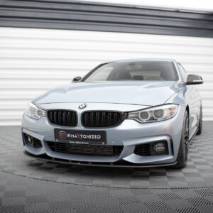 Maxton sprednji splitter za BMW 4 Coupe / Gran Coupe / Cabrio M-Pack F32 / F36 / F33