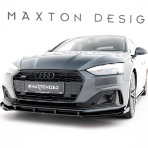 Maxton Street Pro sprednji splitter + Flaps za Audi A5 F5 Facelift