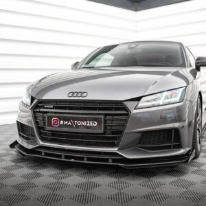 Maxton Street Pro sprednji splitter + Flaps za Audi TT S / S-Line 8S