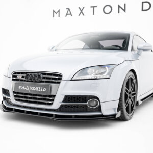 Maxton Street Pro sprednji splitter + Flaps za Audi TT S / TT S-Line 8J Facelift