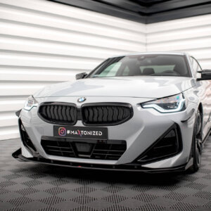 Maxton Street Pro sprednji splitter + Flaps za BMW 2 Coupe M-Pack / M240i G42