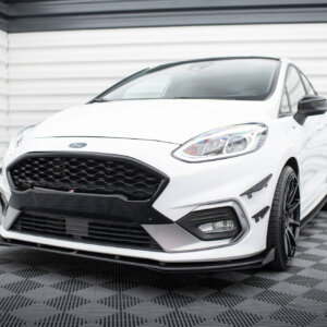Maxton Street Pro sprednji splitter + Flaps za Ford Fiesta Mk8 ST / ST-Line