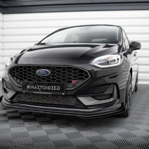 Maxton Street Pro sprednji splitter + Flaps za Ford Fiesta ST Mk8 Facelift