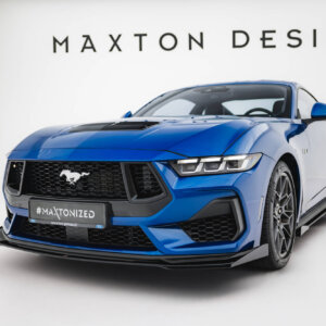 Maxton Street Pro sprednji splitter + zakrilca za Ford Mustang GT Mk7