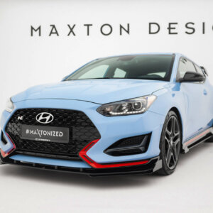 Maxton Street Pro sprednji splitter + zakrilca za Hyundai Veloster N Mk2