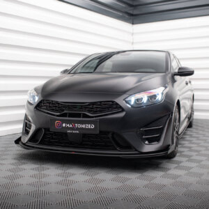 Maxton Street Pro sprednji splitter + zakrilca za Kia Proceed GT Mk3 Facelift / Ceed GT / GT - Line Mk1 Facelift
