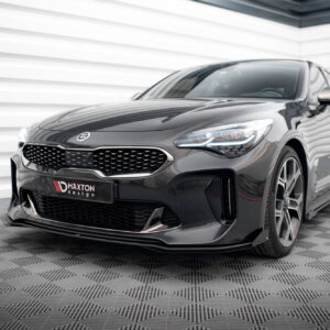 Maxton Street Pro sprednji splitter + zakrilca za Kia Stinger GT / GT-Line / Standard Mk1