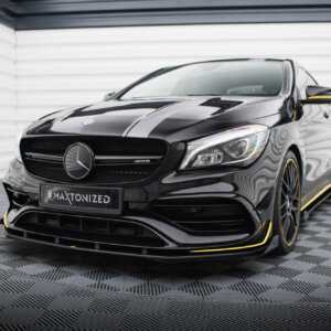 Maxton Street Pro sprednji splitter + zakrilca za Mercedes-AMG CLA 45 Aero C117 Facelift