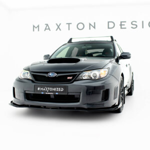 Maxton Street Pro sprednji splitter + zakrilca za Subaru Impreza WRX STI Mk3 Facelift