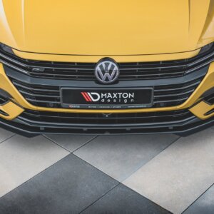 Maxton Street Pro sprednji splitter + zakrilca za Volkswagen Arteon R-Line Sedan / Shooting Brake Mk1