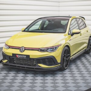 Maxton Street Pro sprednji splitter + zakrilca za Volkswagen Golf GTI Clubsport Mk8