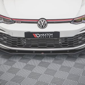 Maxton Street Pro sprednji splitter + zakrilca za Volkswagen Golf GTI / GTE / GTD / R-Line Mk8