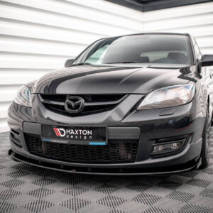 Maxton Street Pro sprednji splitter V.1 + Flaps za Mazda 3 MPS Mk1