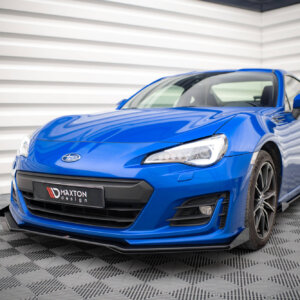Maxton Street Pro sprednji splitter V.1 + Flaps za Subaru BRZ Mk1 Facelift
