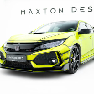 Maxton Street Pro sprednji splitter V.2 za Honda Civic Type-R Mk10 / Mk10 Facelift