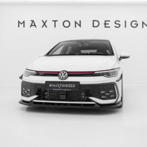 Maxton Street Pro sprednji splitter V.2 za Volkswagen Golf GTI / GTE / R-Line Mk8 Facelift