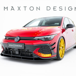 Maxton Street Pro sprednji splitter za Volkswagen Golf GTI Clubsport Mk8 Facelift