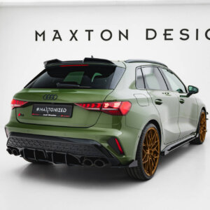 Maxton Street Pro zadnji difuzor za Audi S3 Sportback 8Y Facelift