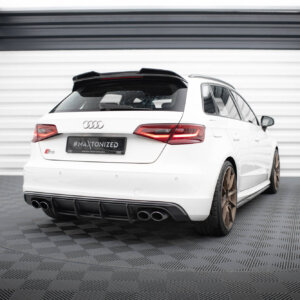 Maxton Street Pro zadnji difuzor za Audi S3 Sportback / Hatchback 8V
