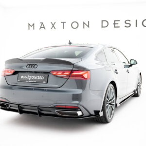 Maxton Street Pro zadnji difuzor + Flaps za Audi A5 F5 Facelift