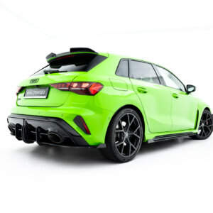 Maxton Street Pro zadnji difuzor + Flaps za Audi RS3 Sportback 8Y Facelift