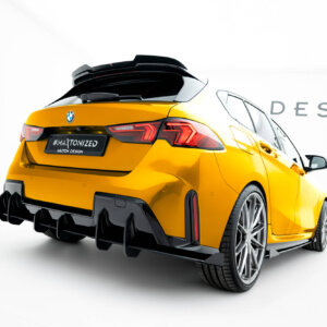 Maxton Street Pro zadnji difuzor + klapni za BMW 1 M-Pack F70