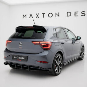 Maxton Street Pro zadnji difuzor + klapni za Volkswagen Polo GTI Mk6 Facelift
