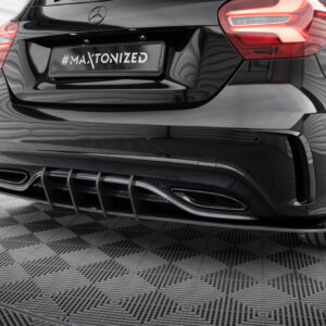 Maxton Street Pro zadnji difuzor za Mercedes-Benz A AMG-Line W176 Facelift