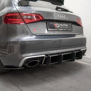 Maxton zadnji difuzor V.2 za Audi RS3 8V Sportback