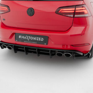 Maxton zadnji difuzor za Volkswagen Golf R Mk7 Facelift